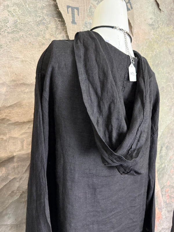 92112-62 Hoodie Jacket-Black