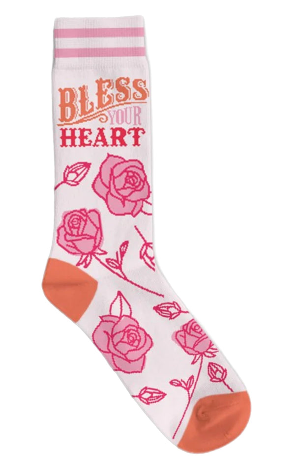 Art To Wear Novelty Socks-Bless Ur Heart