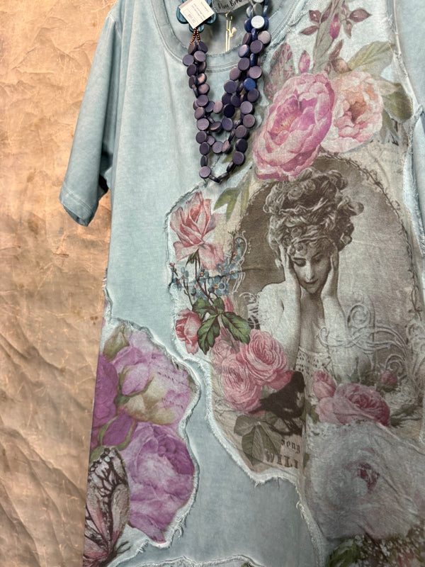 A26 The Garden Romance Tshirt Dress