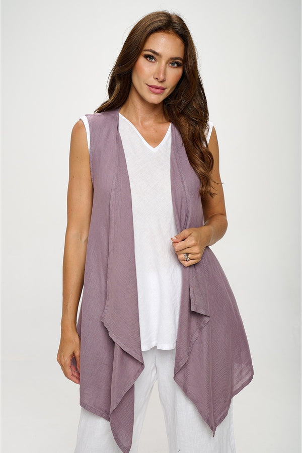 MP-HLT285 Sleeveless Long Vest