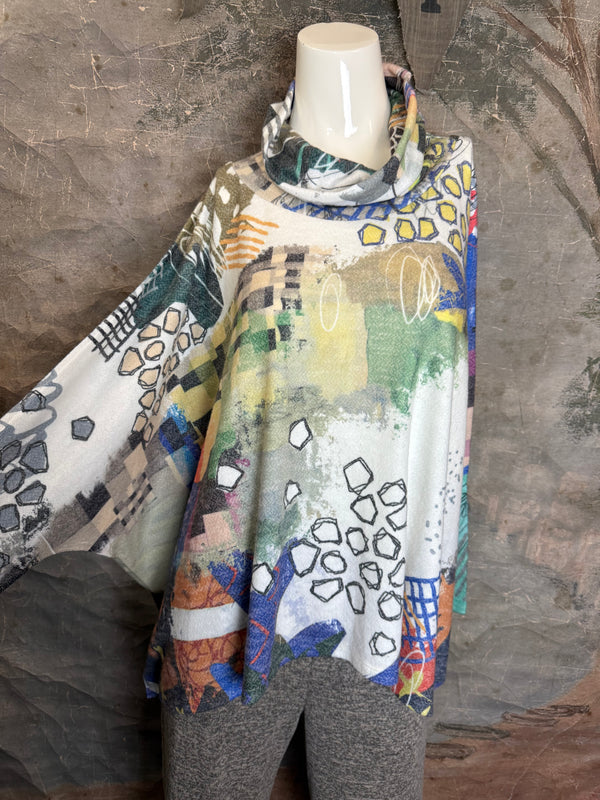 T1056 Cowlneck Pullover-Livey