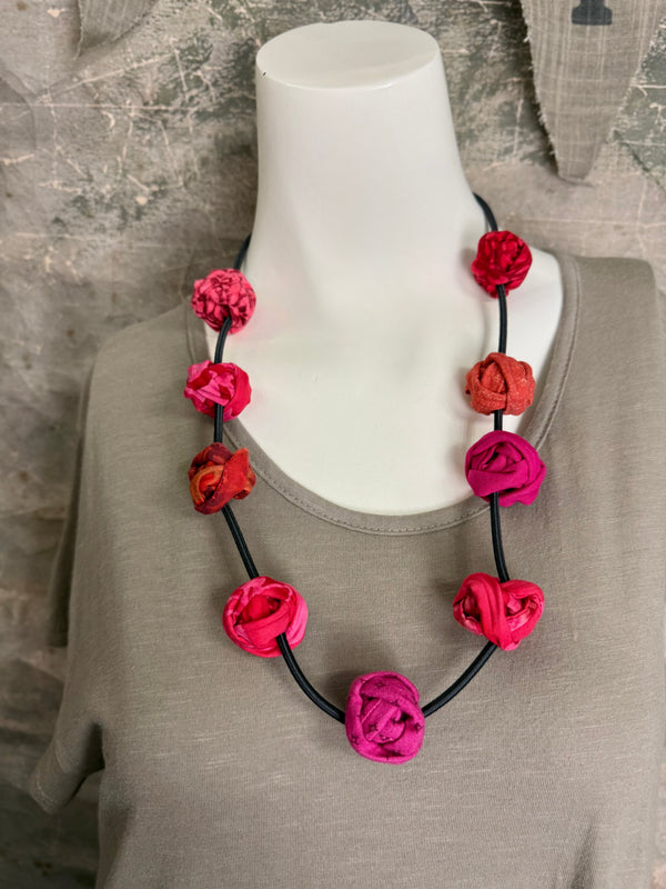 26N254 Chunky Cherry Necklace