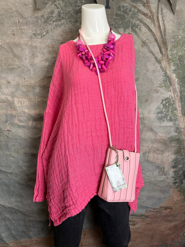 PW8815 We The Free Pucker Tunic-lime