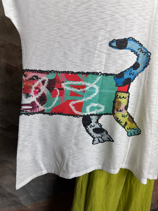 T1640K Vneck Dolman Top-FiFi Fluff