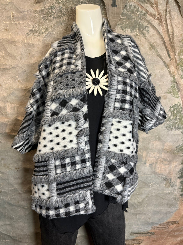 25752 Texture Mix Jacket