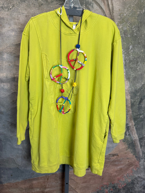 A2994202 Long/Slv Flower Tee-Wasbi Green