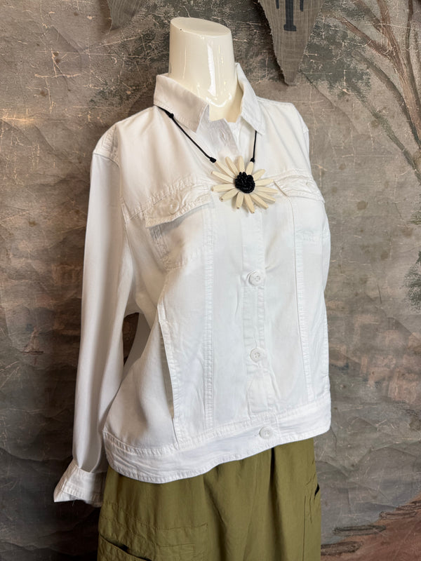LIN7403 LULA B TRAVEL JKT-WHITE