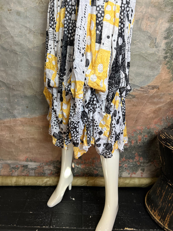 25006 Crinkle Tank Bubble Dress