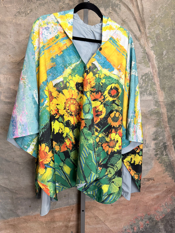 Inoah's Artful 2 Look Raincape-Sunny Days