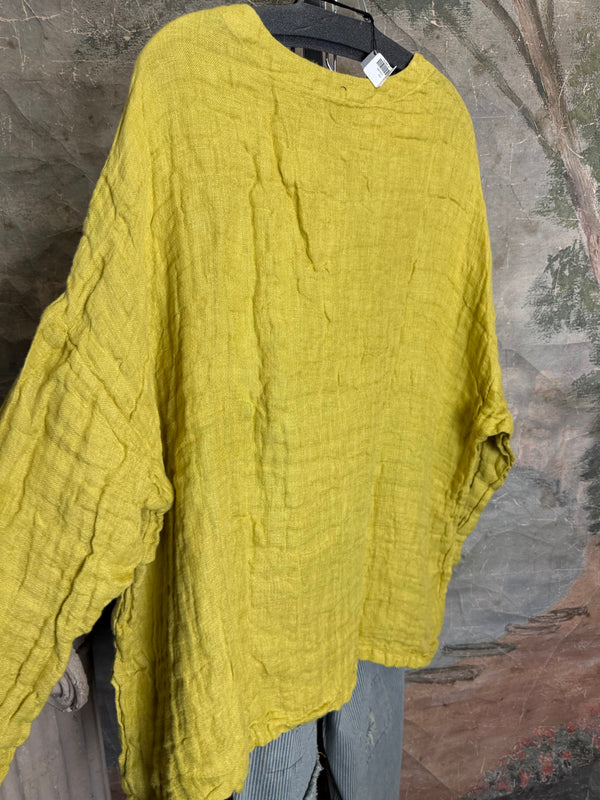 PW8815 We The Free Pucker Tunic-Lime
