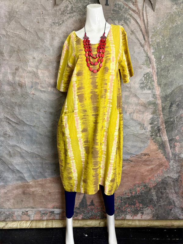 90847T-62 San Fran Dress-Mustard