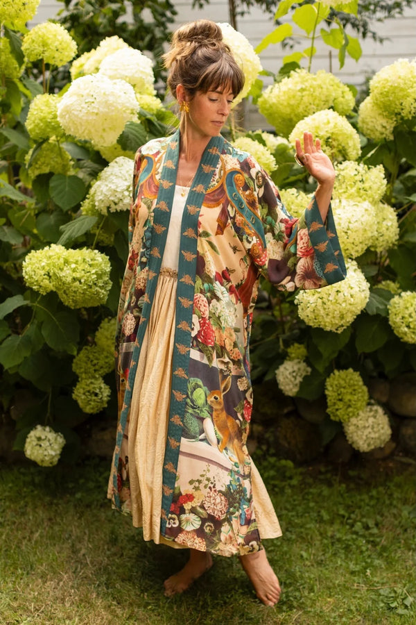 MOTS Opera Duster Kimono Robe-Stay Gold