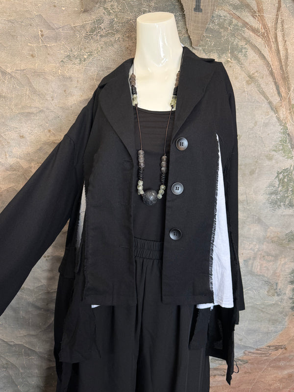 68581 Jacket Blazer W/Trim