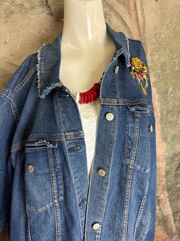 4842 Upcycled Wearable Art Jkt-Frida