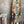 Load image into Gallery viewer, D541 waffle knit cowlneck dress featuring vibrant abstract fruit and geometric mixed print, draped on mannequin - 22
