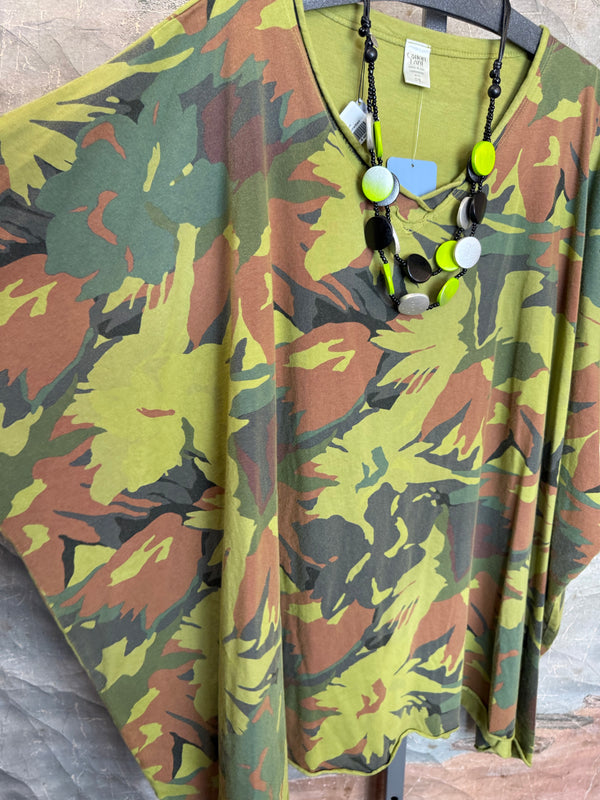 715CL-A Oversized Tunic Tee-SPUD