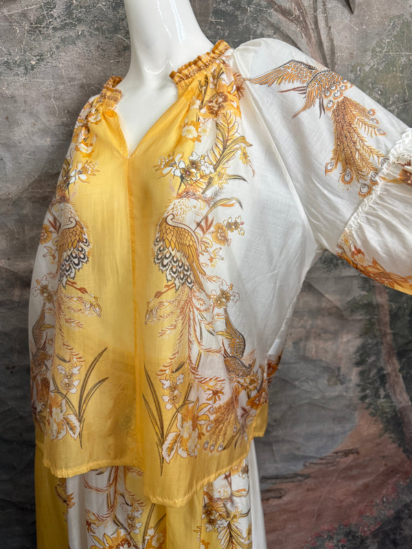 8870 Silk Artisan Blouse