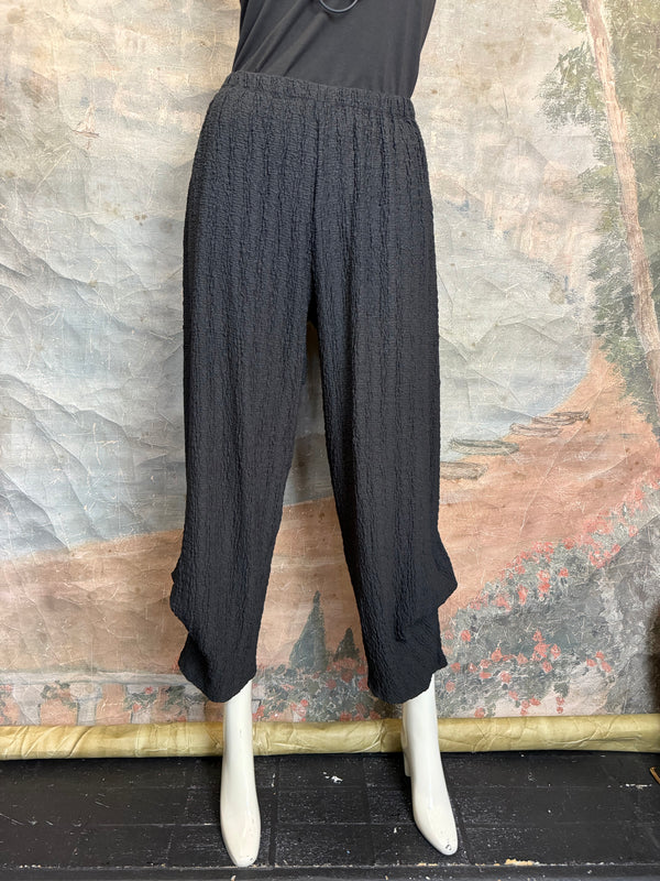 B304 Waffle Knit Harem Pants