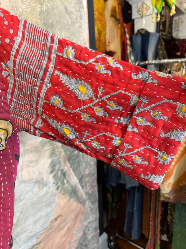 SS6148 Funky Kantha Jacket-Marley A