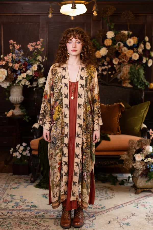 MOTS Opera Duster Kimono Robe-Golden Hour