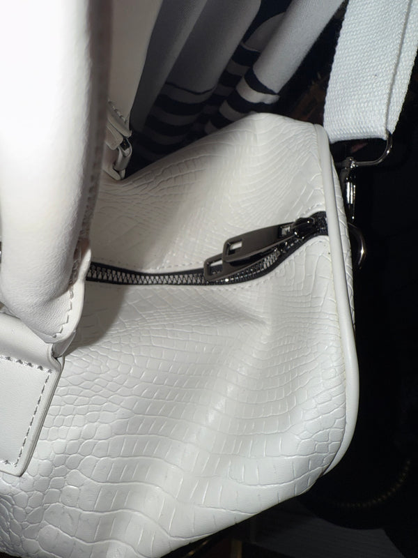 Glam Croc Tote Bag w/chain