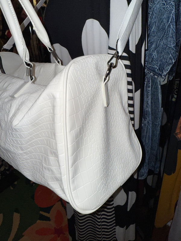 Glam Croc Tote Bag w/chain