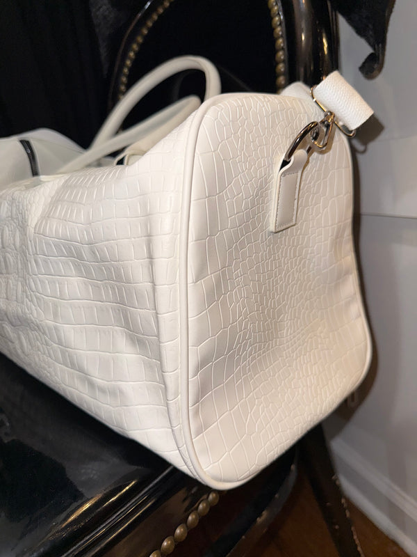 Glam Croc Tote Bag w/chain