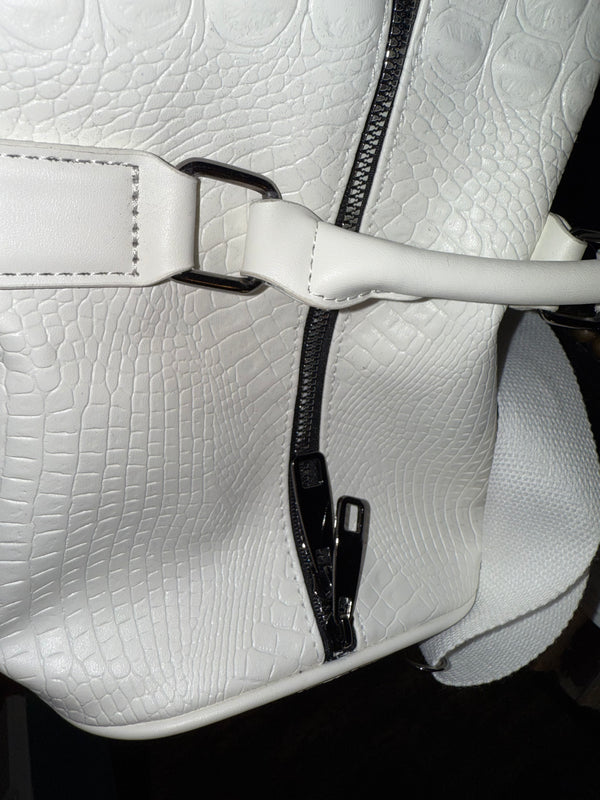 Glam Croc Tote Bag w/chain