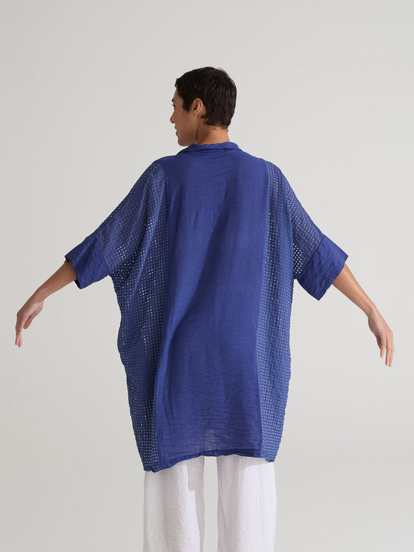 6513 O'Size Kimono Tunic/Dress-Tabasco