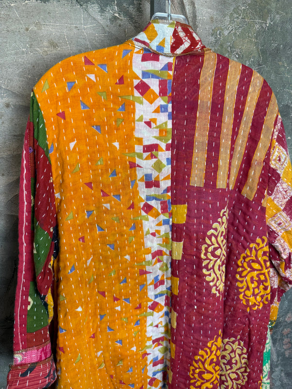 SS6142 Speak Love Kantha Jacket-B