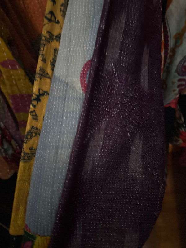 JG-183 Kantha Sunrise Coat-MIX 1