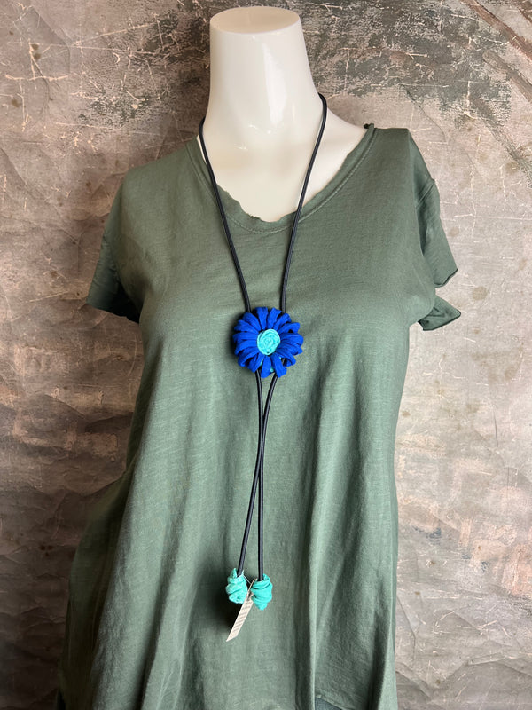 N123 Single Mum Bolo-Blue/Aqua