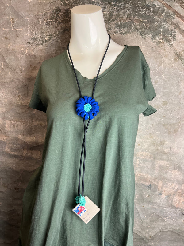N123 Single Mum Bolo-Blue/Aqua