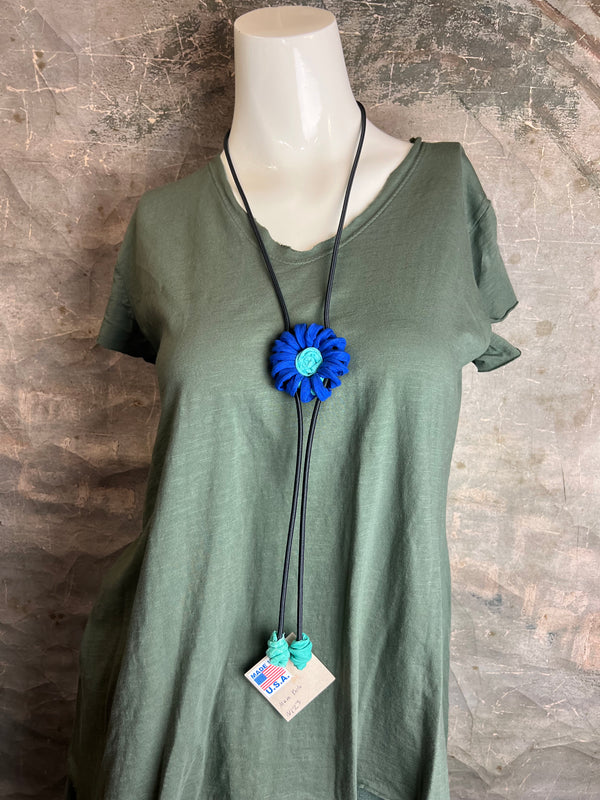 N123 Single Mum Bolo-Blue/Aqua