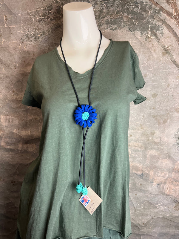 N123 Single Mum Bolo-Blue/Aqua