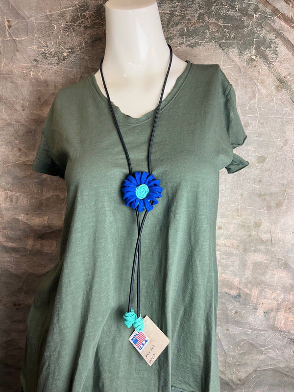 N123 Single Mum Bolo-Blue/Aqua