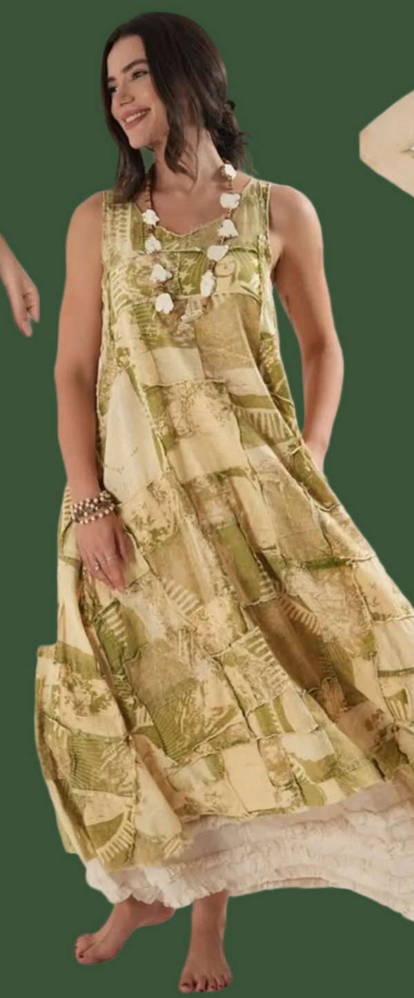 PL-C09 Mosaic Tank Dress