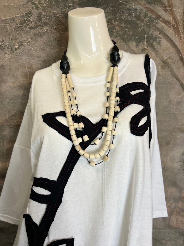 BB525 Blossom and Branch Tee-A-MIX SM/MED