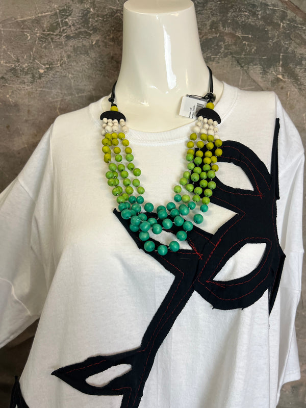 BB525 Blossom and Branch Tee-B MIX SM-MED