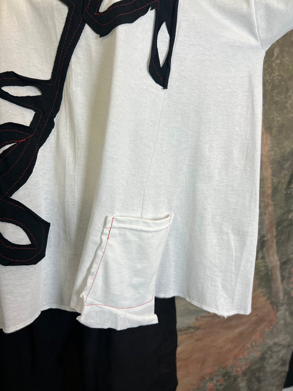 BB525 Blossom and Branch Tee-B MIX SM-MED