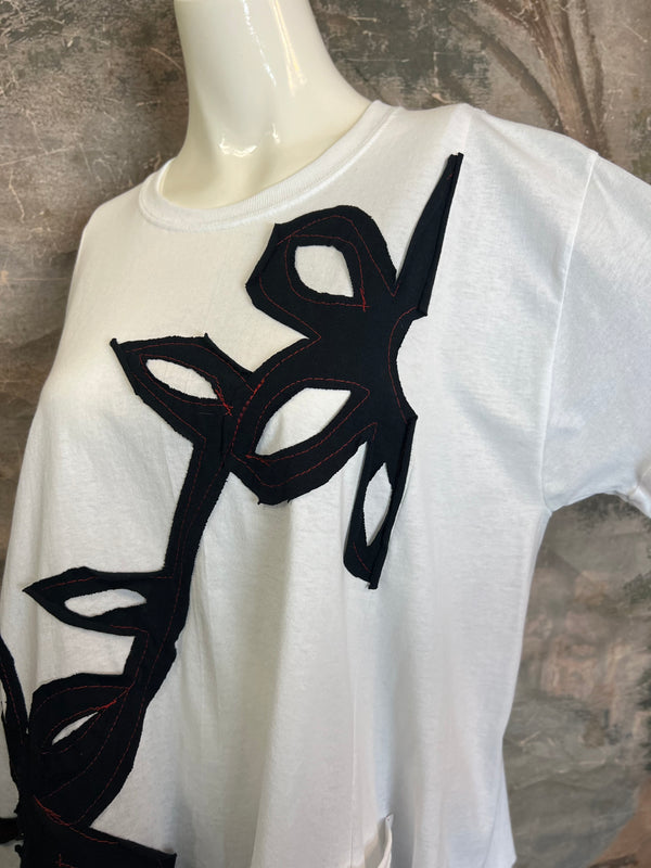 BB525 Blossom and Branch Tee-B MIX SM-MED