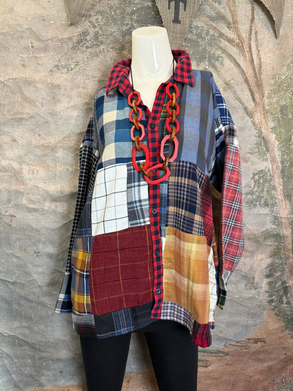 5620 Flannel PW BF Shirt-PW B