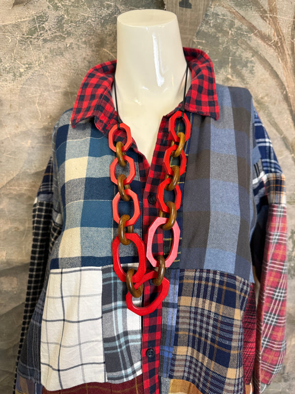 5620 Flannel PW BF Shirt-PW B