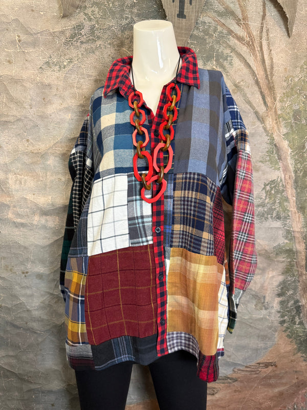 5620 Flannel PW BF Shirt-PW B