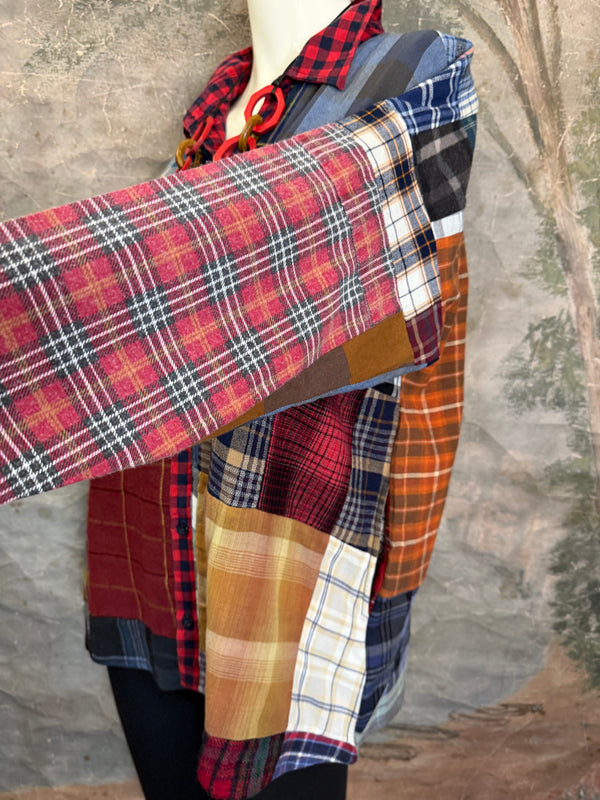 5620 Flannel PW BF Shirt-PW B