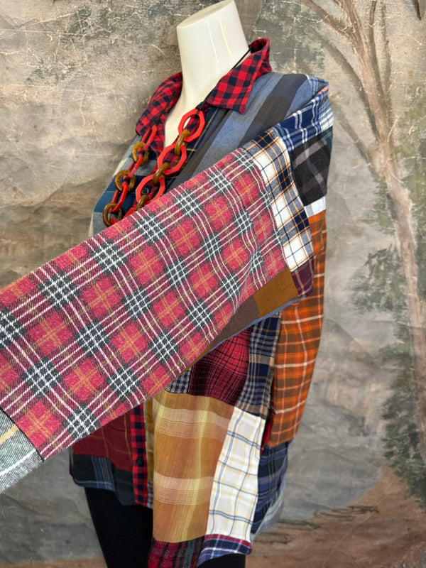 5620 Flannel PW BF Shirt-PW B