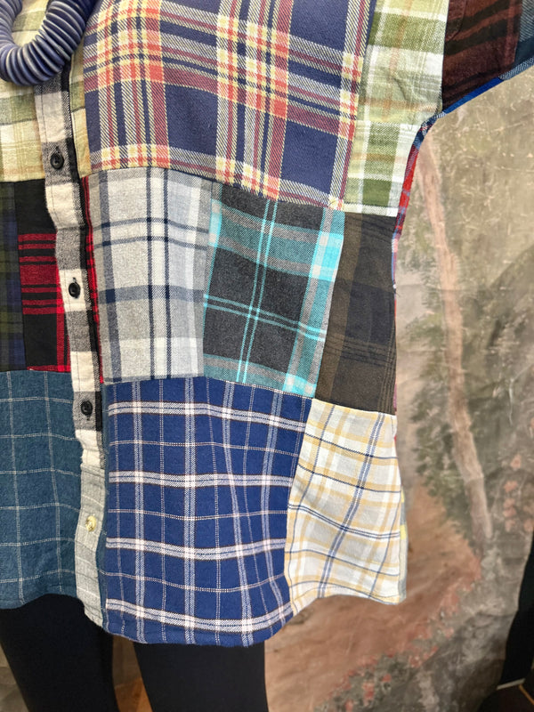 5620 Flannel PW BF Shirt- PW C