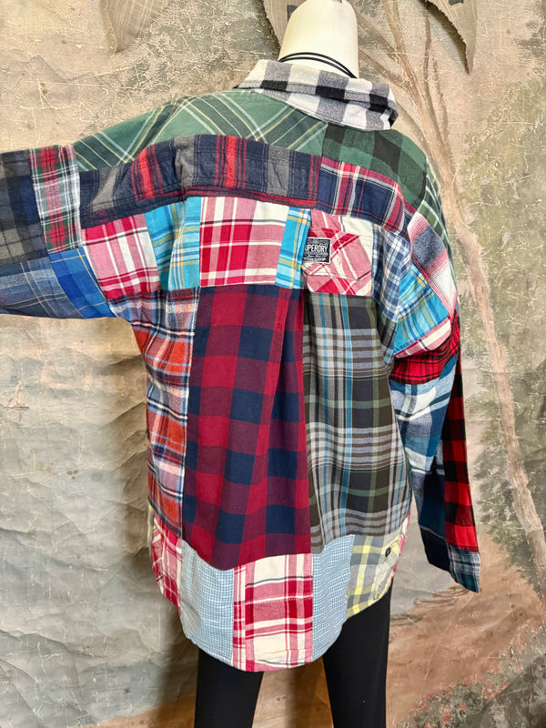 5620 Flannel PW BF Shirt- PW C