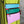 Load image into Gallery viewer, Colorblock crossbody bag in teal, green, and pink with zip pockets on lime green dress mannequin - 5
