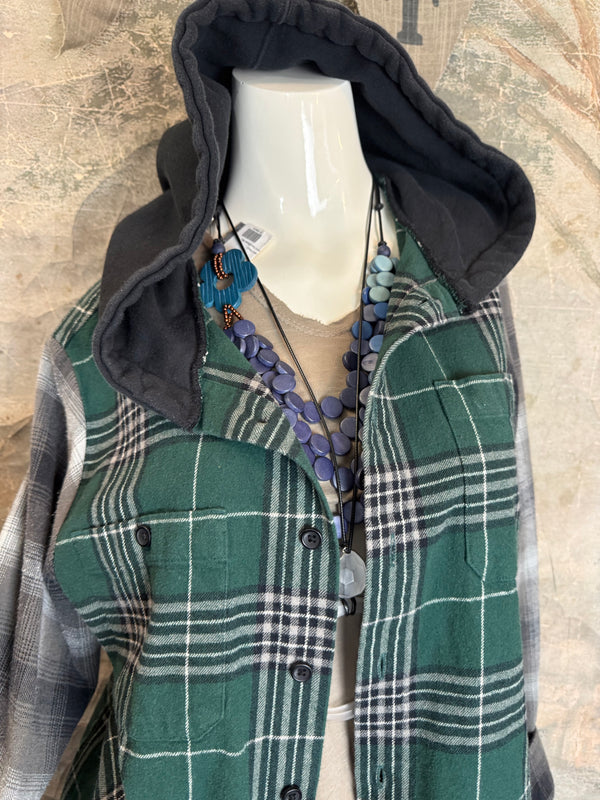 0003G PW Mix-Match Flannel Jacket-#1